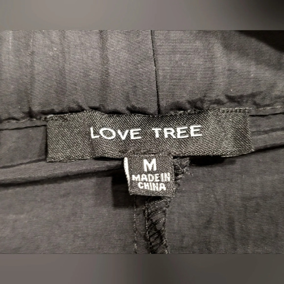 Black Cargo Parachute Pants - Picture 7 of 8